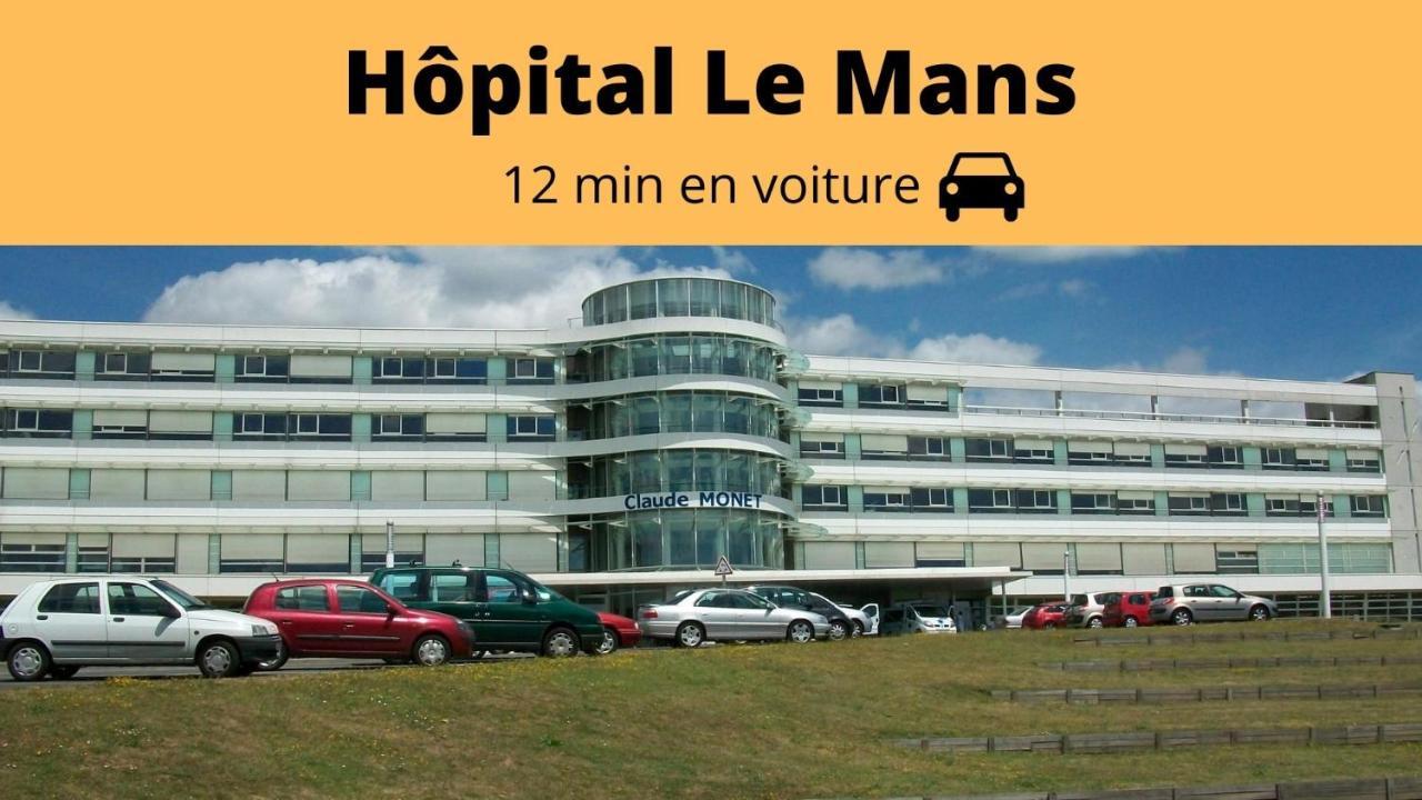 Le Mans - Au Calme - Stationnement Facile - Proche Centre Ville Et Gare Ngoại thất bức ảnh